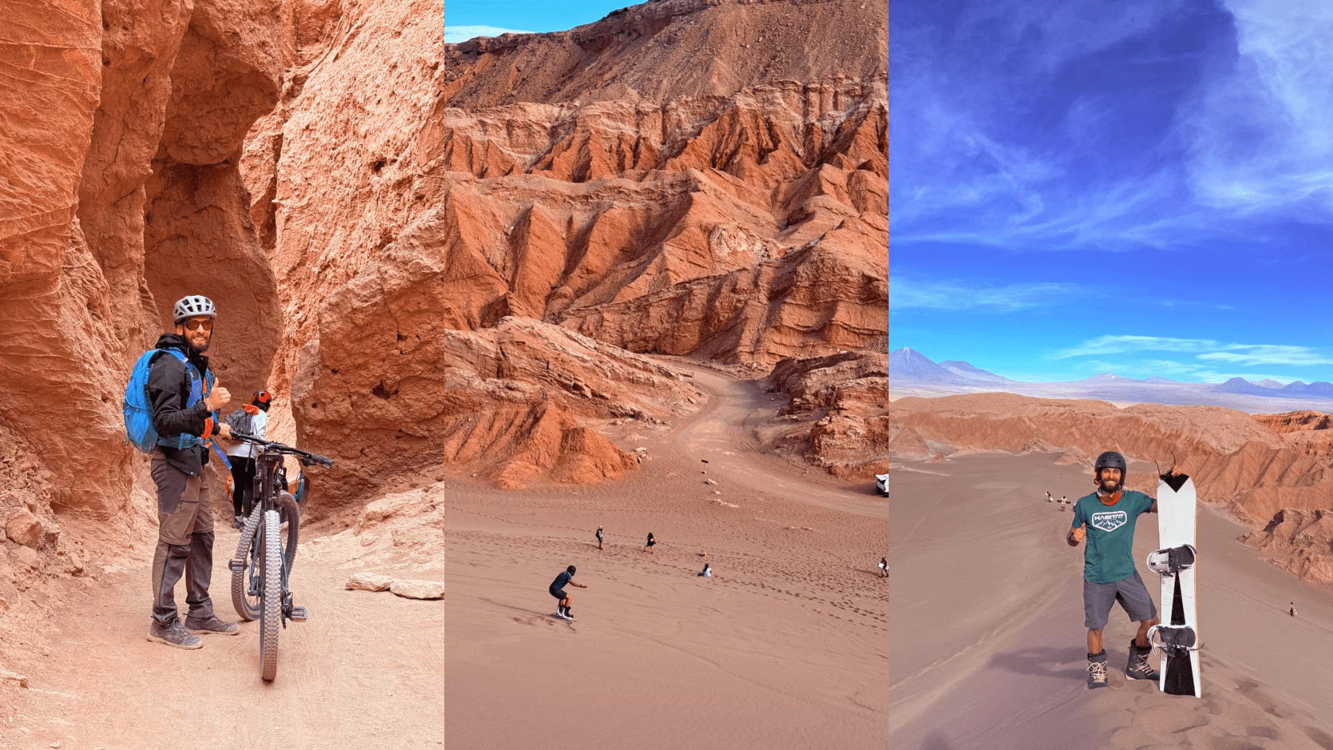 Sandboard nas dunas
